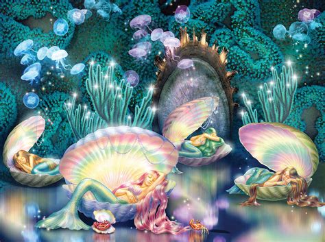 Ignite your child's imagination with our mermaid floor puzzle